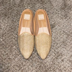Dolce Vita Grant Raffia Mules